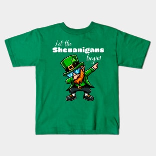 Let The Shenanigans Begin Kids T-Shirt